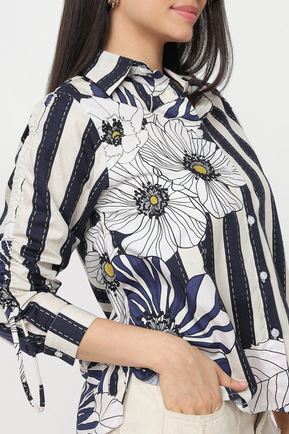 Black Bloom Shirt