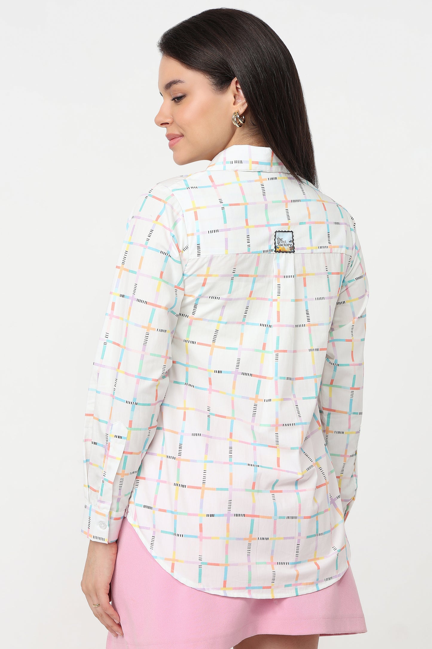 Pastel Grid Shirt