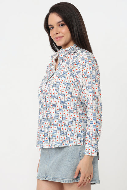 Confetti Check Shirt