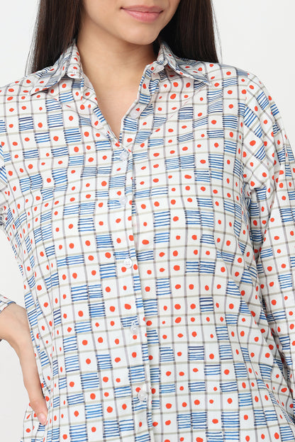 Confetti Check Shirt