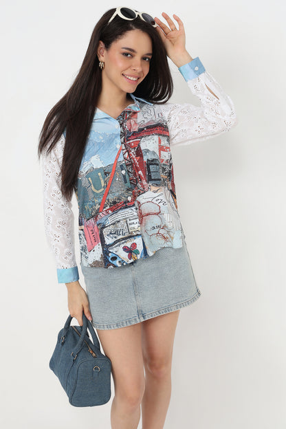 Postcard Escape Shirt
