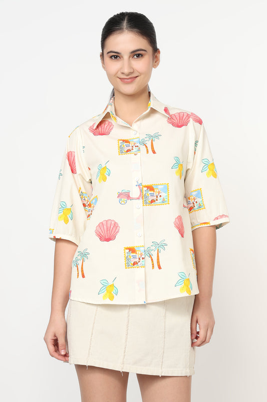 Summer Postcard Shirt