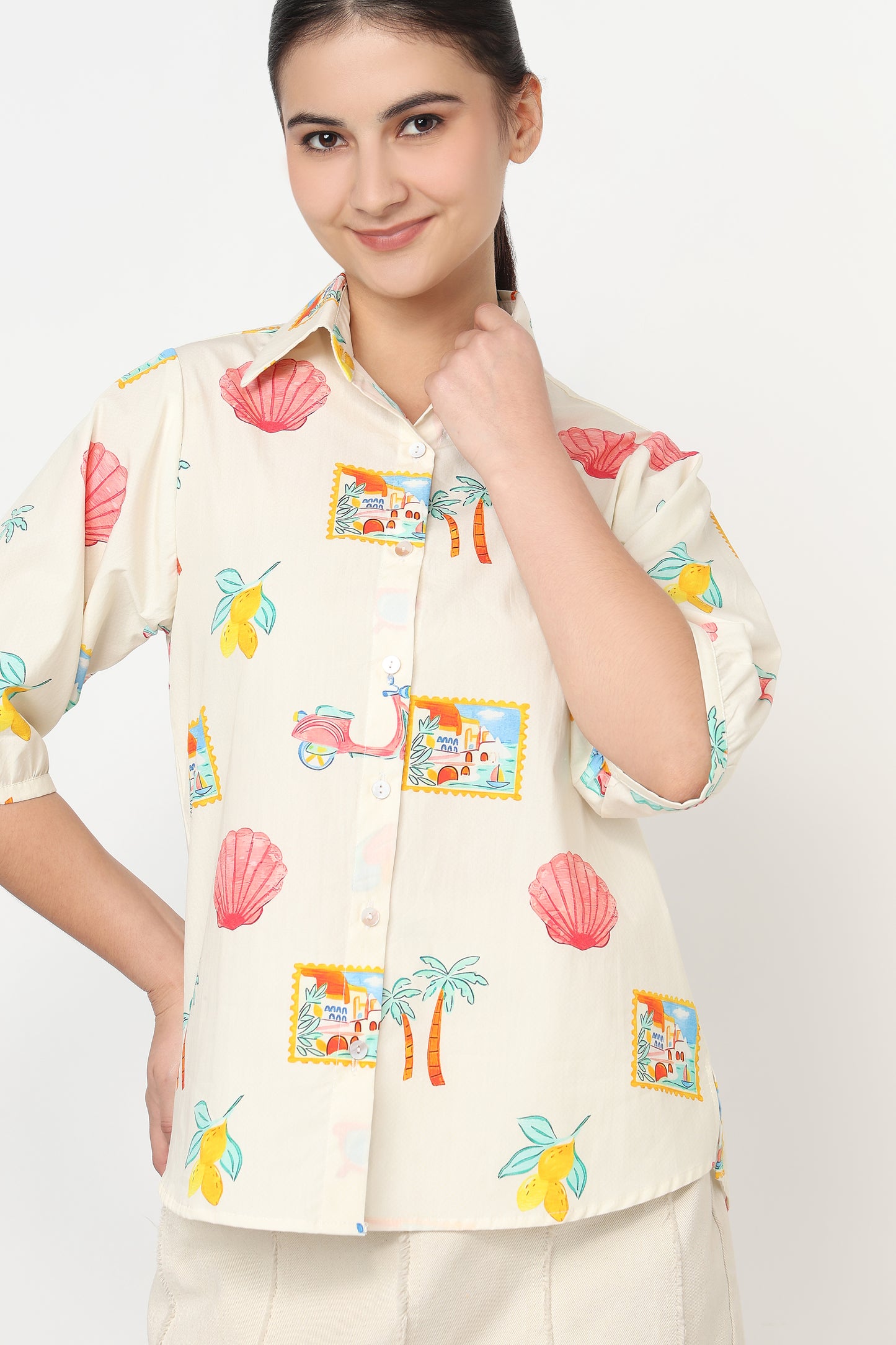 Summer Postcard Shirt