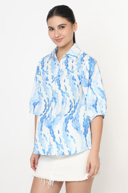 Blue Vines Shirt