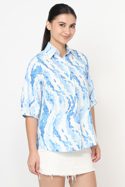 Blue Vines Shirt