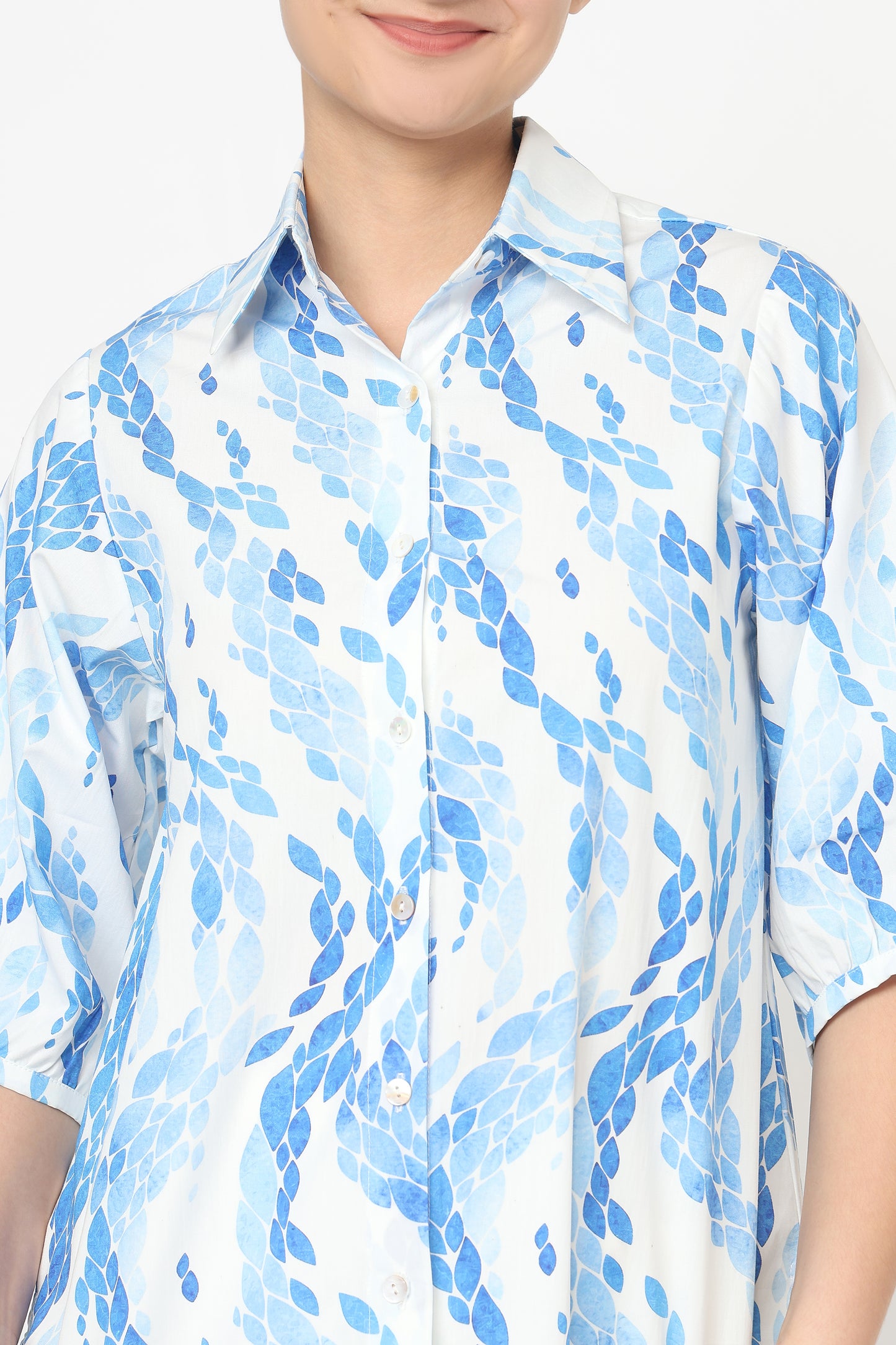Blue Vines Shirt