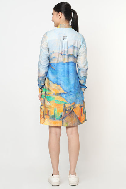 Azure Coast Shirt Dress