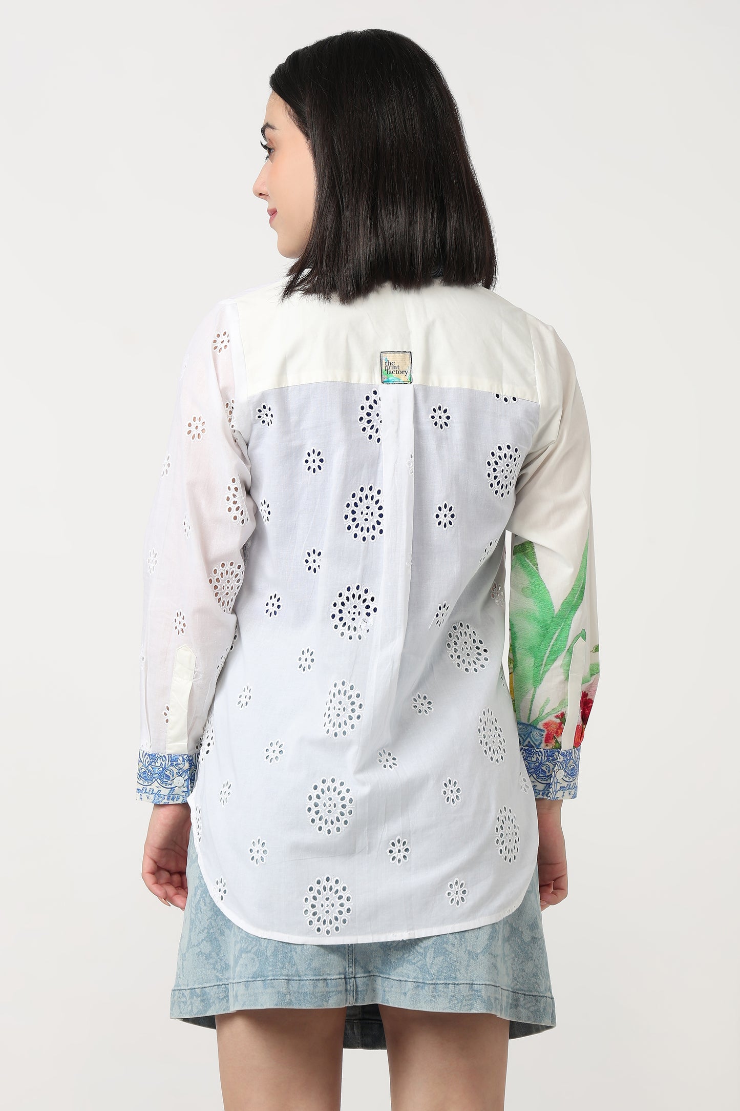 floral vase garden shirt