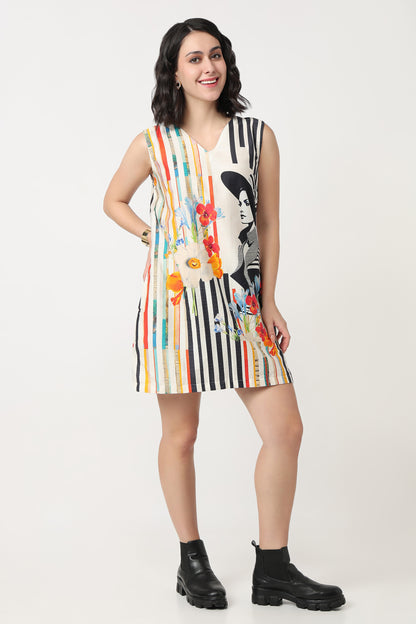 Carnival Stripe Dress