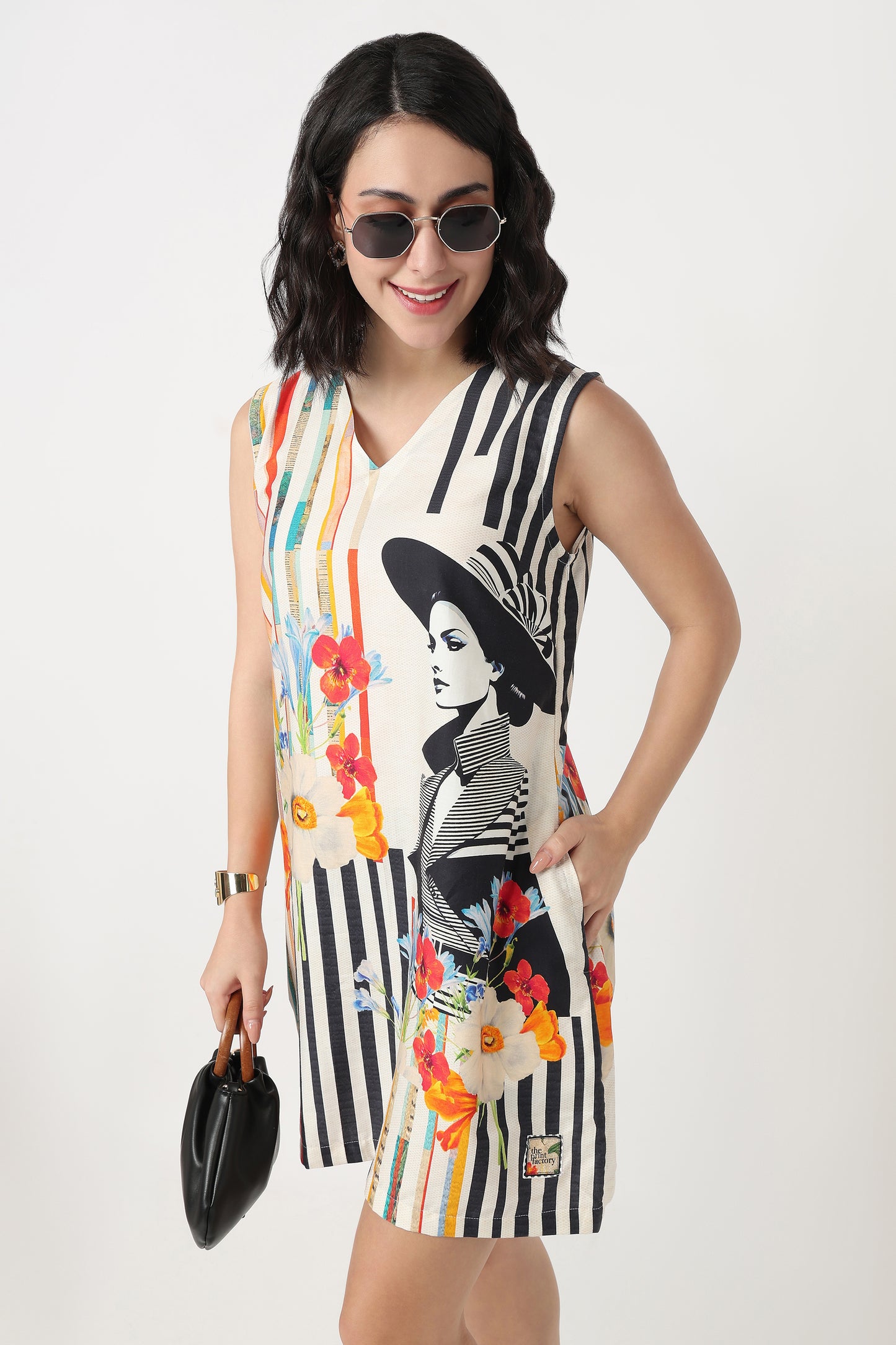 Carnival Stripe Dress