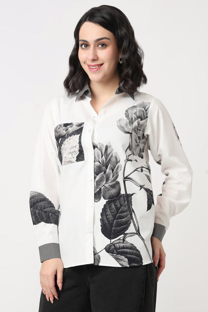 Charcoal Garden Shirt