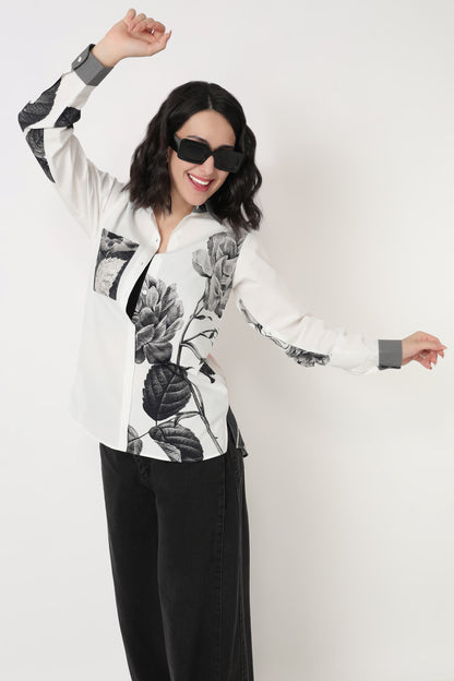 Charcoal Garden Shirt