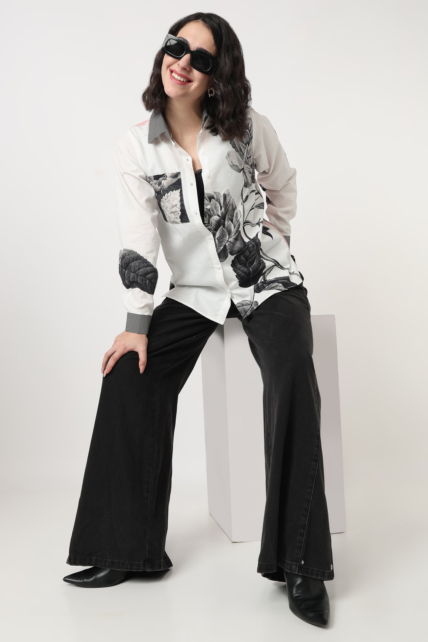 Charcoal Garden Shirt