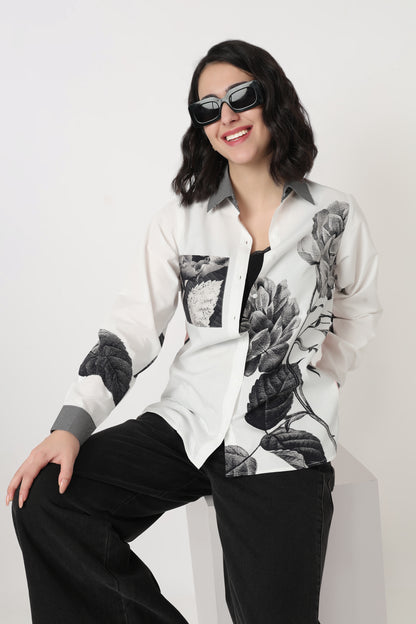 Charcoal Garden Shirt