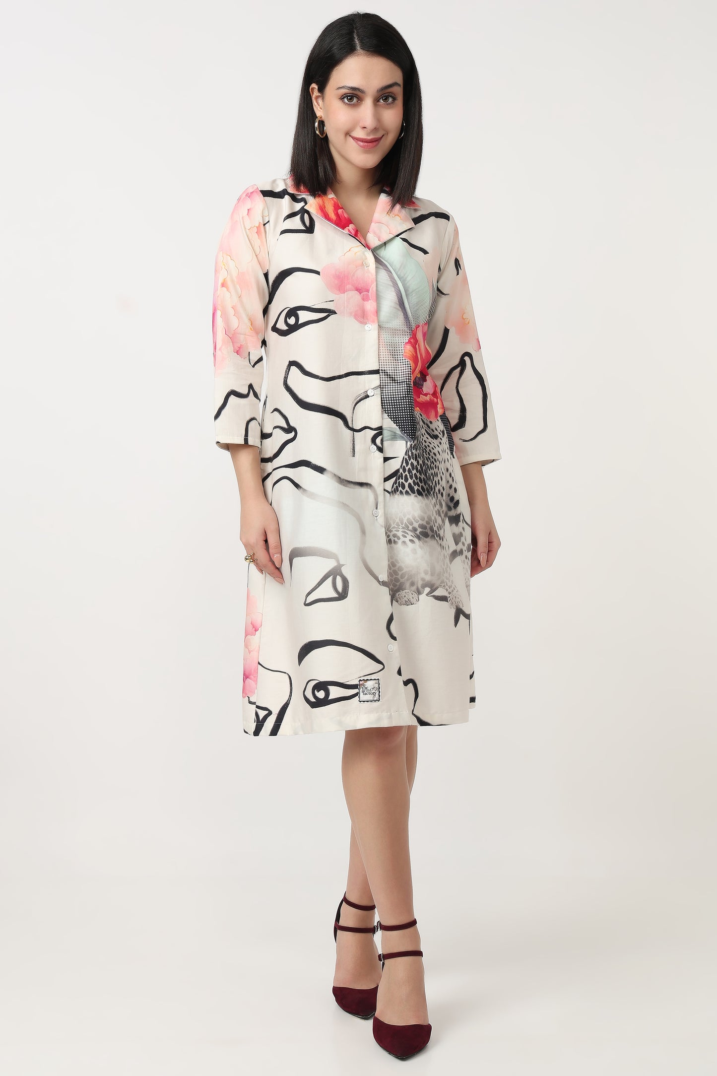 Leopard & Bloom Dress