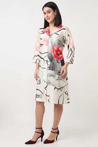 Leopard & Bloom Dress