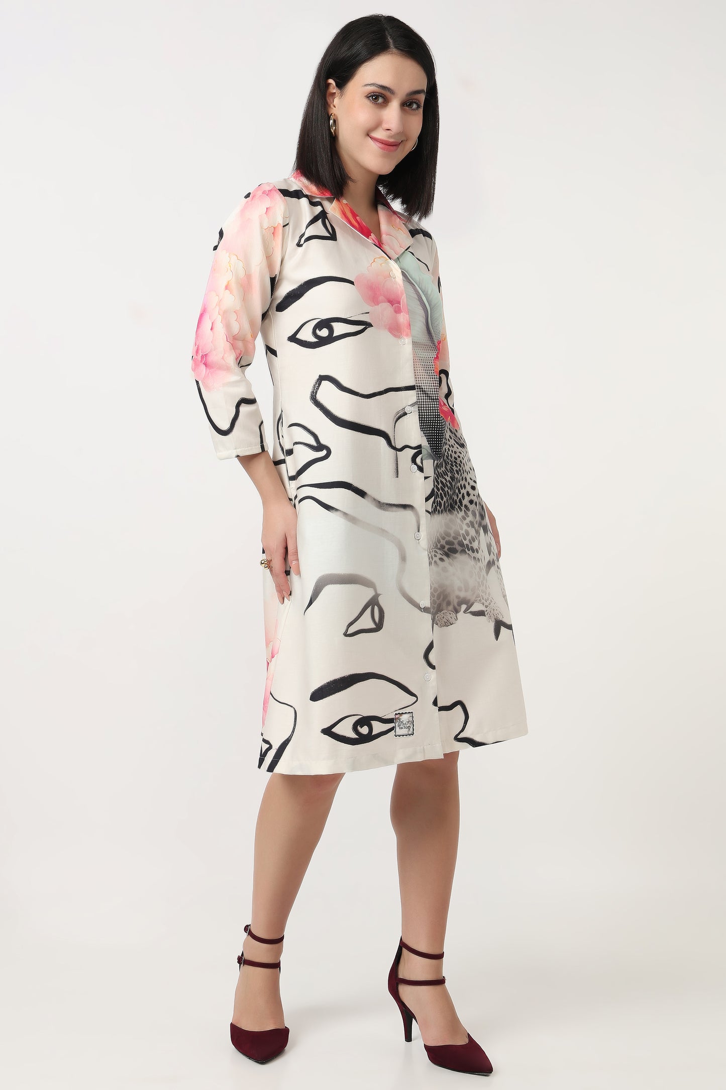 Leopard & Bloom Dress