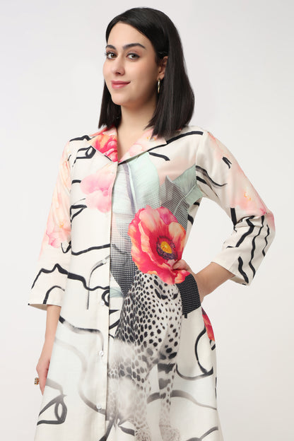 Leopard & Bloom Dress