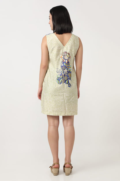 Garden Mosaic Dress – printed short dress for women, view 2