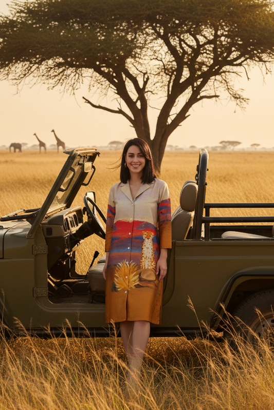 Sunset Safari Dress
