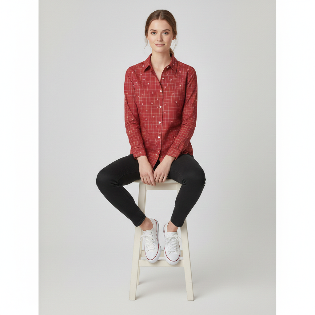 Red Whisper Hearts Shirt