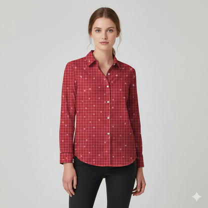 Red Whisper Hearts Shirt