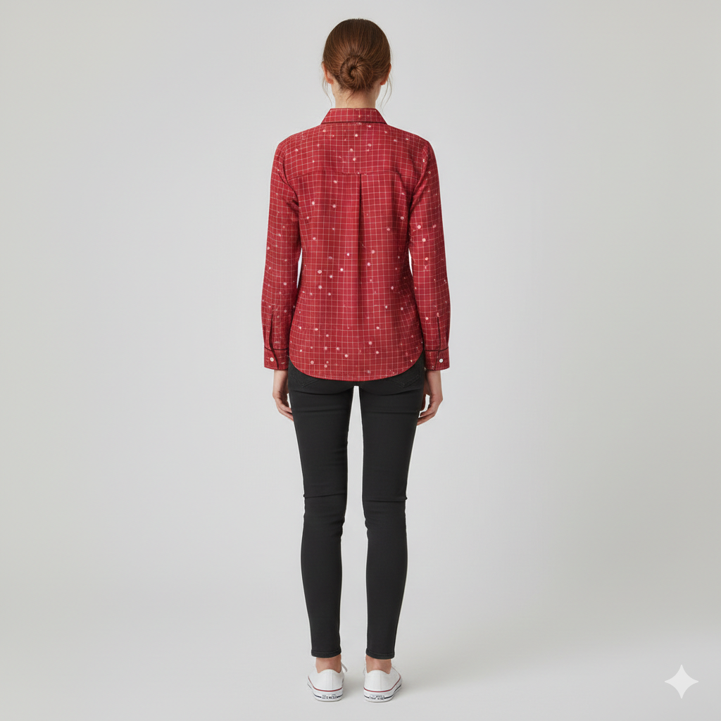 Red Whisper Hearts Shirt