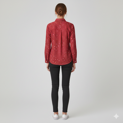 Red Whisper Hearts Shirt