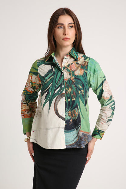 Emerald Bloom Shirt