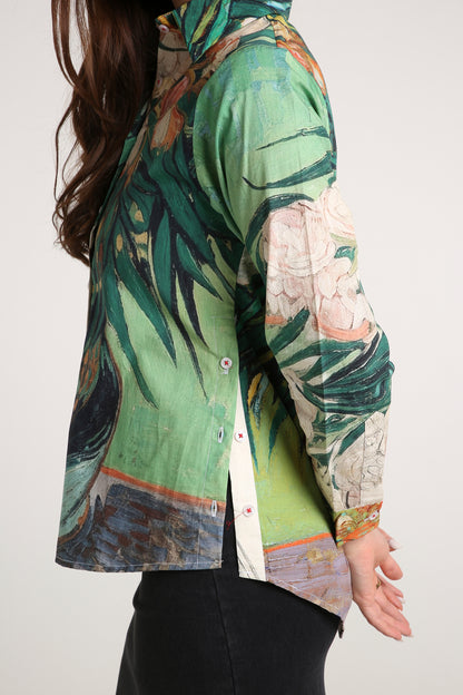 Emerald Bloom Shirt
