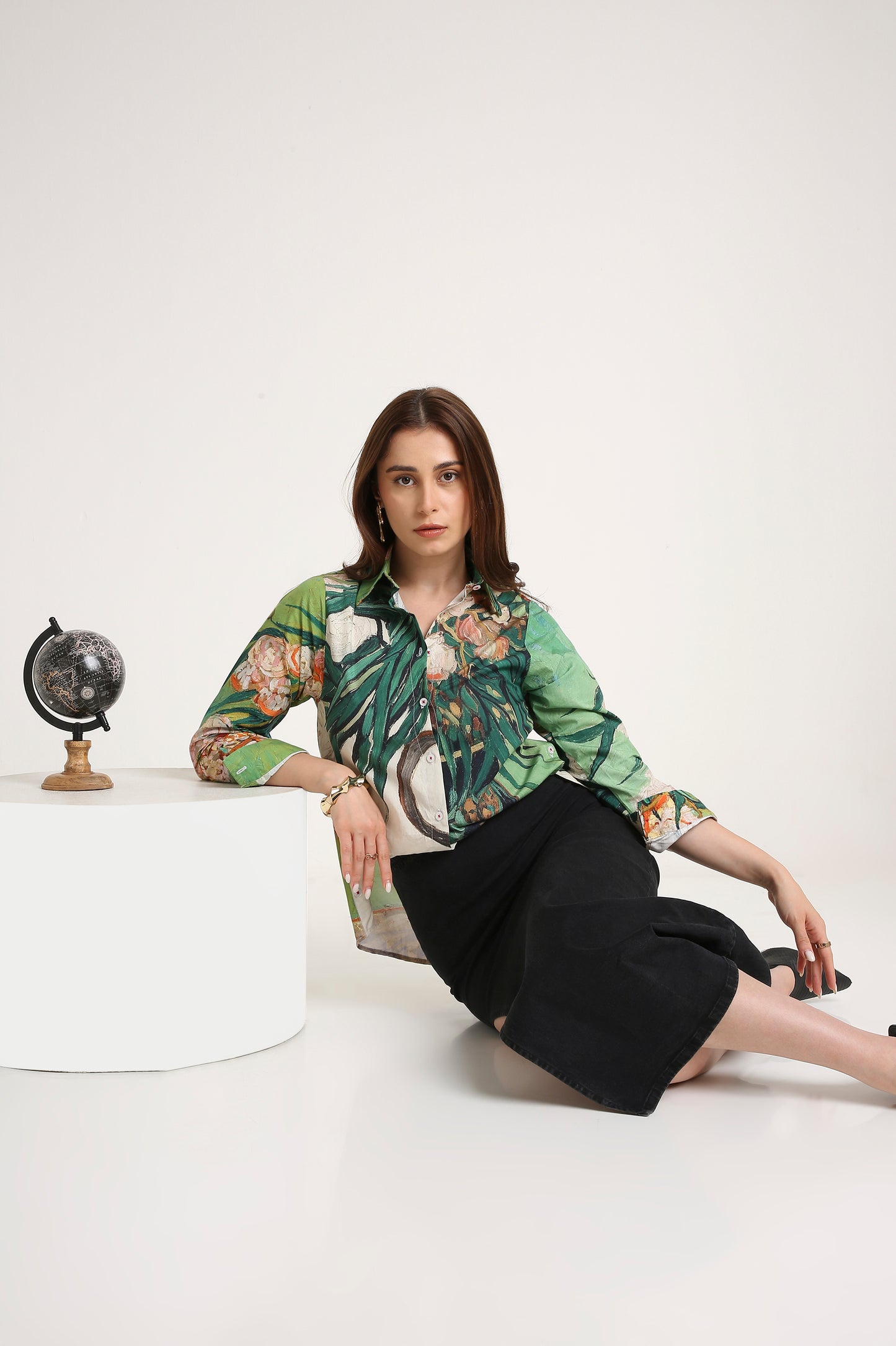Emerald Bloom Shirt