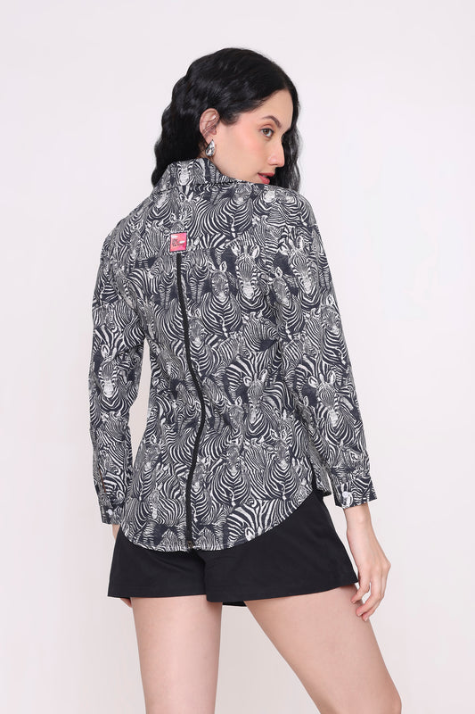 Zebra Print Shirt