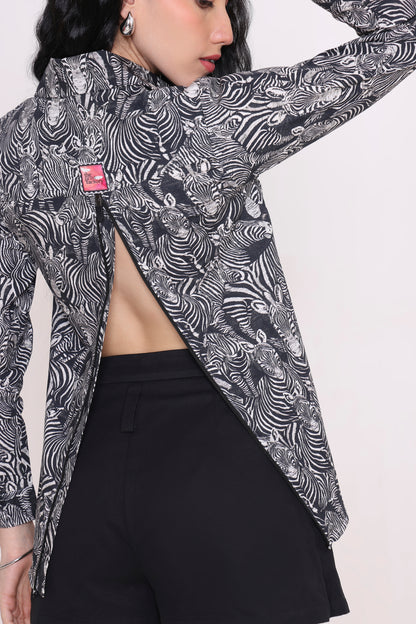 Zebra Print Shirt