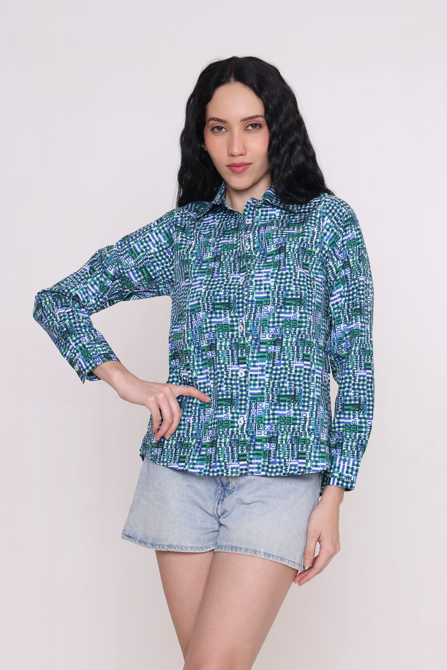 Urban Grid Shirt