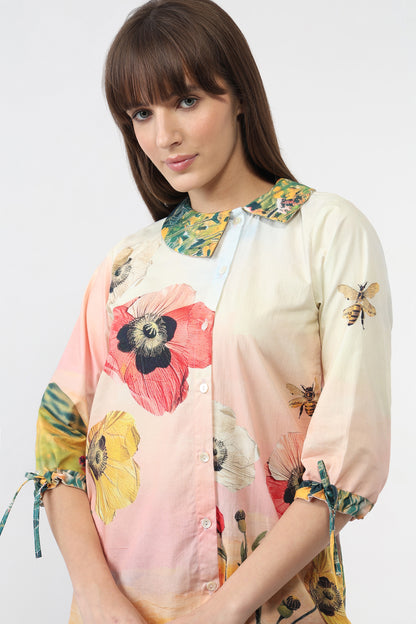 Floral Symphony Shirt
