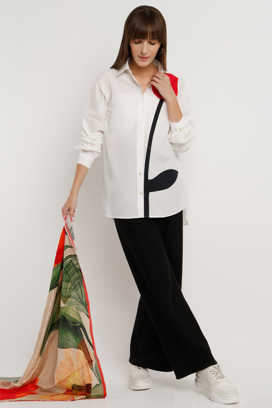 Scarlet Petal Shirt