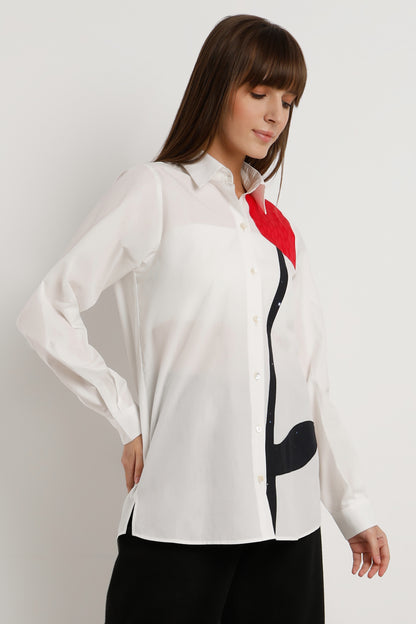 Scarlet Petal Shirt
