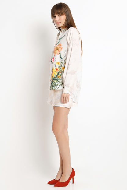 Scarlet & Sun Shirt With Skort Set