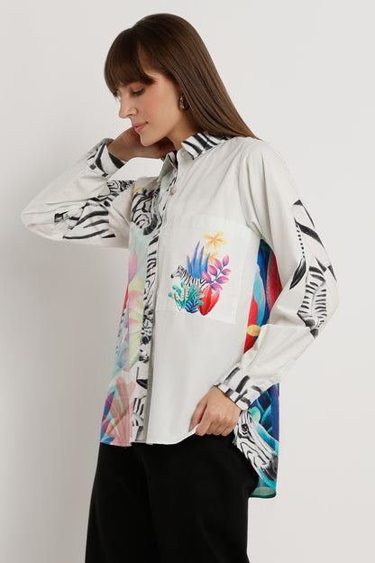 Wildflower Stripes Shirt