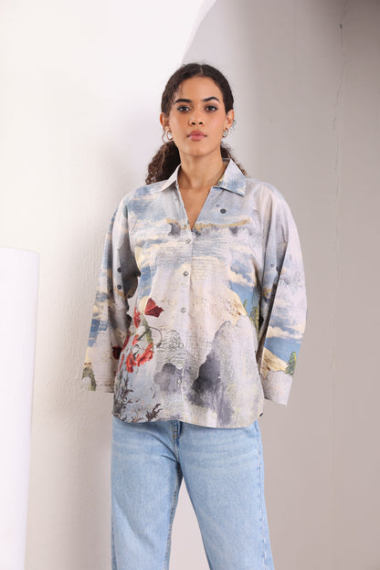 Floral Horizon Shirt