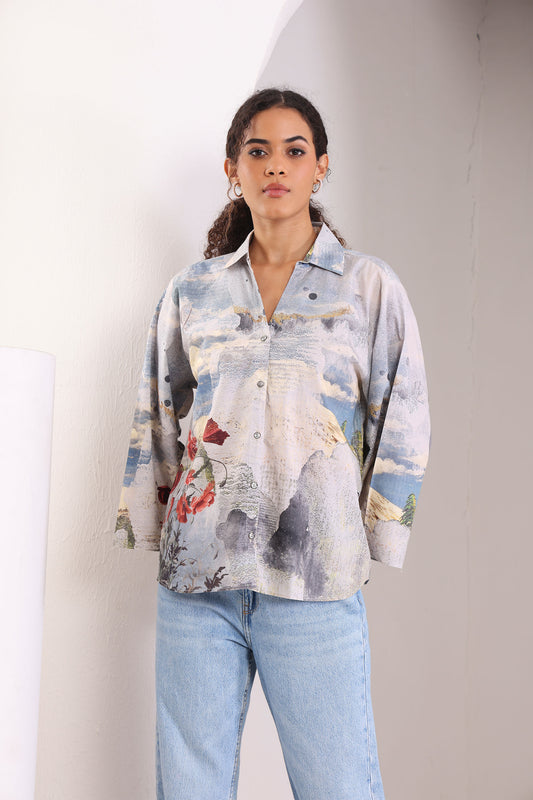 Floral Horizon Shirt