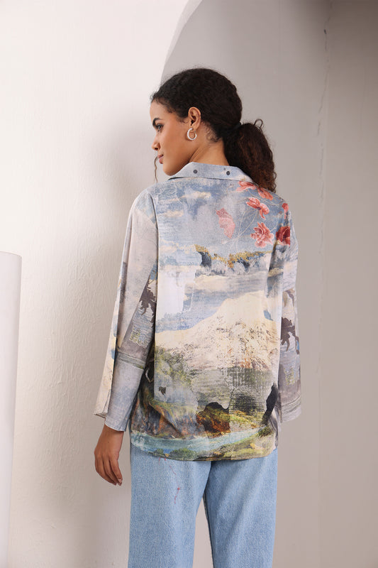 Floral Horizon Shirt